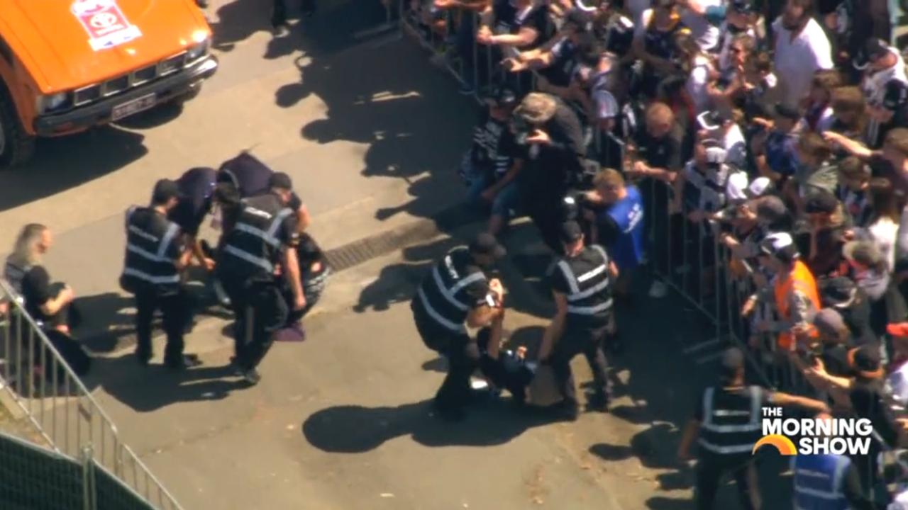 AFL Grand Final aerial crowd monitoring