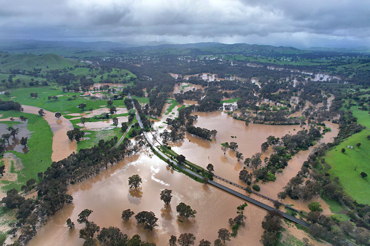 Goulburn River flood aerial monitoring
