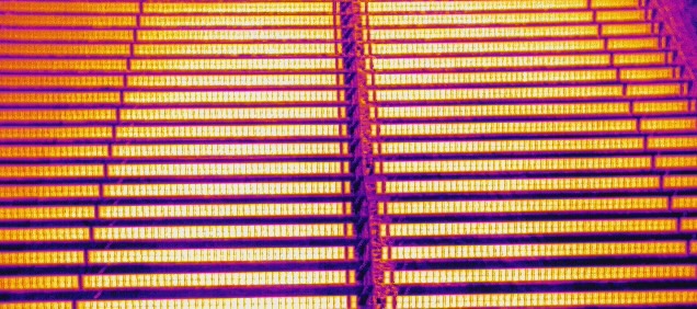 Thermal solar panel inspection