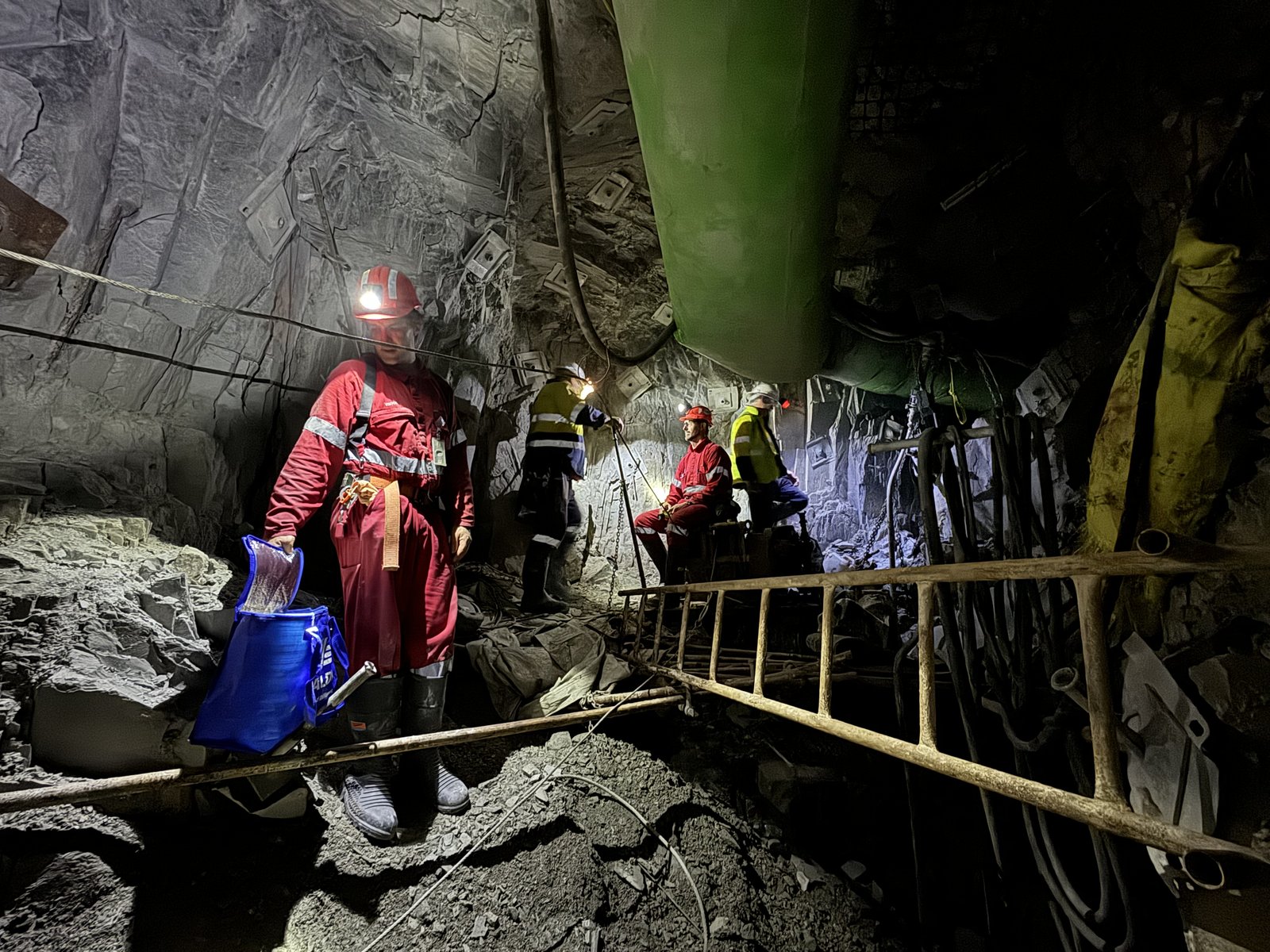 Confined space underground inspection